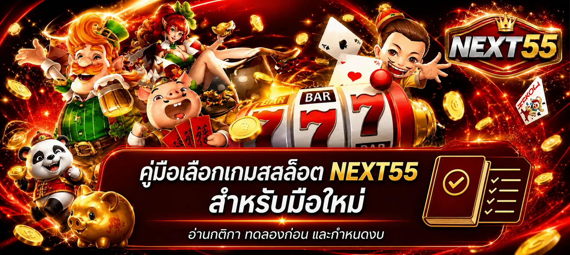 NEXT55 วิธีเลือกเกมสล็อตสำหรับมือใหม่